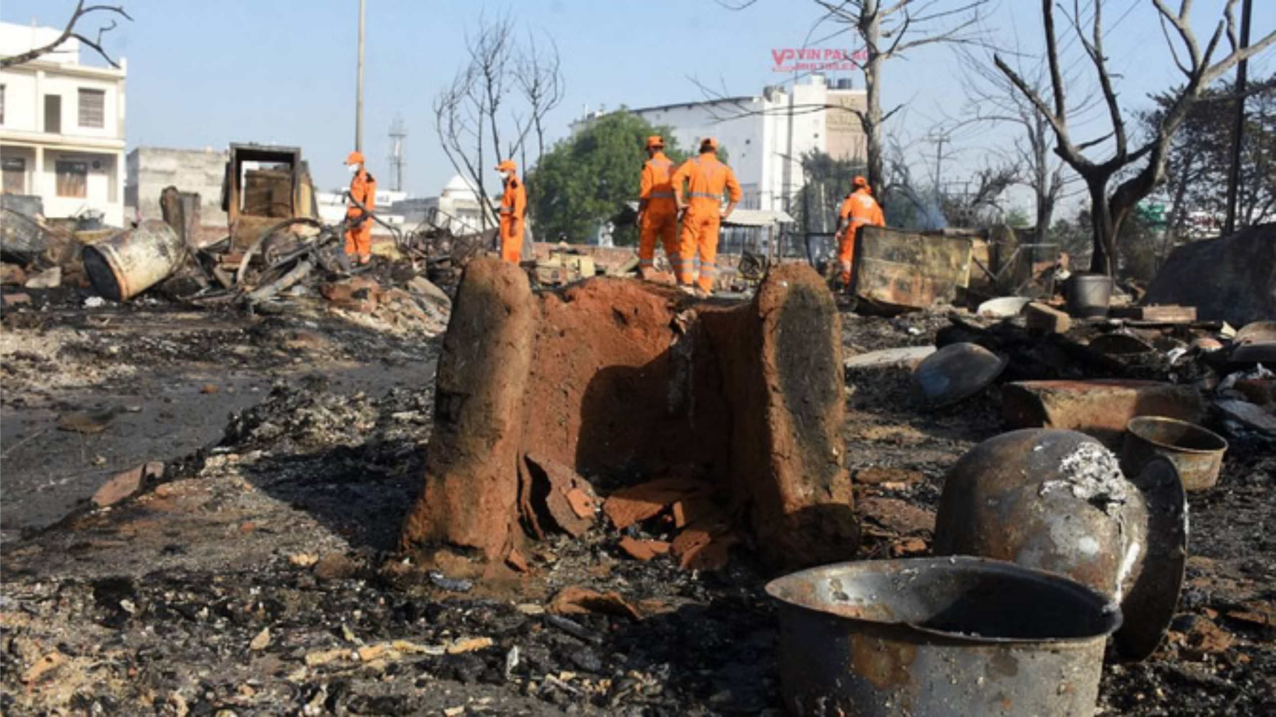 लखनऊ विकासनगर अग्निकांड