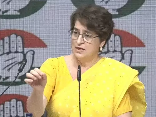 प्रियंका गांधी महिला आरक्षण बिल बयान