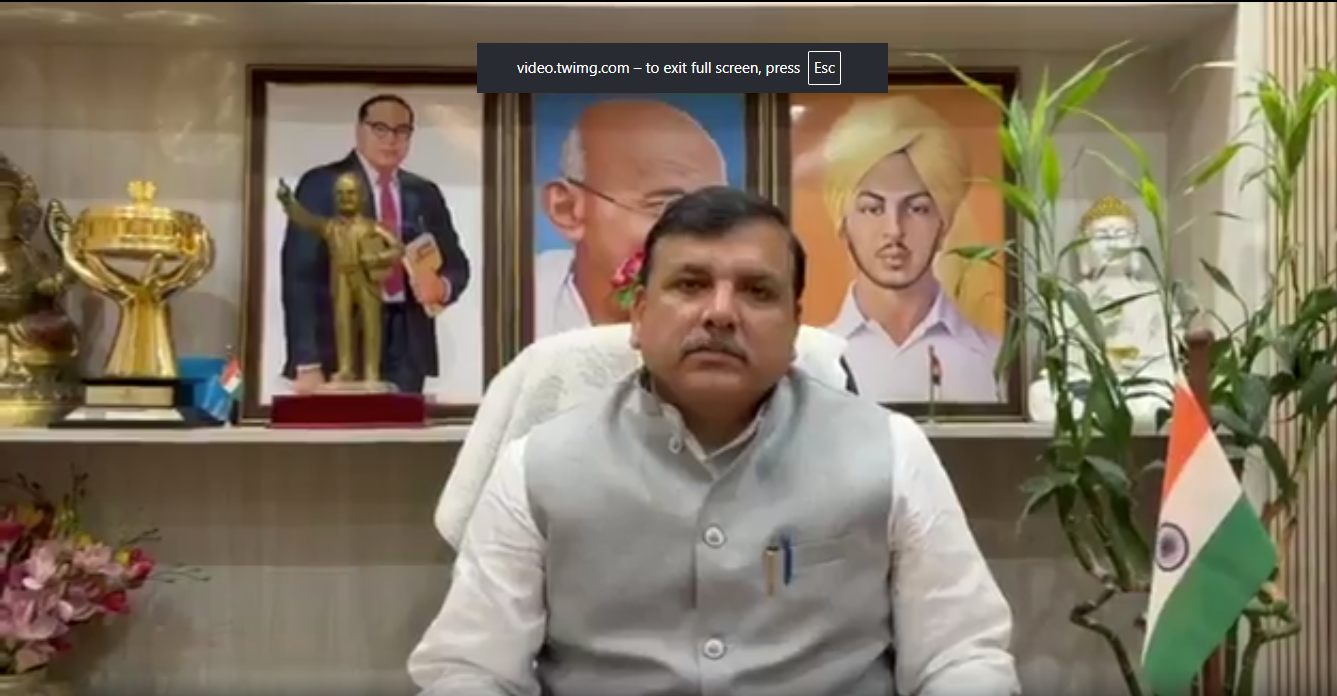 Sanjay Singh चुनाव आयोग हमला
