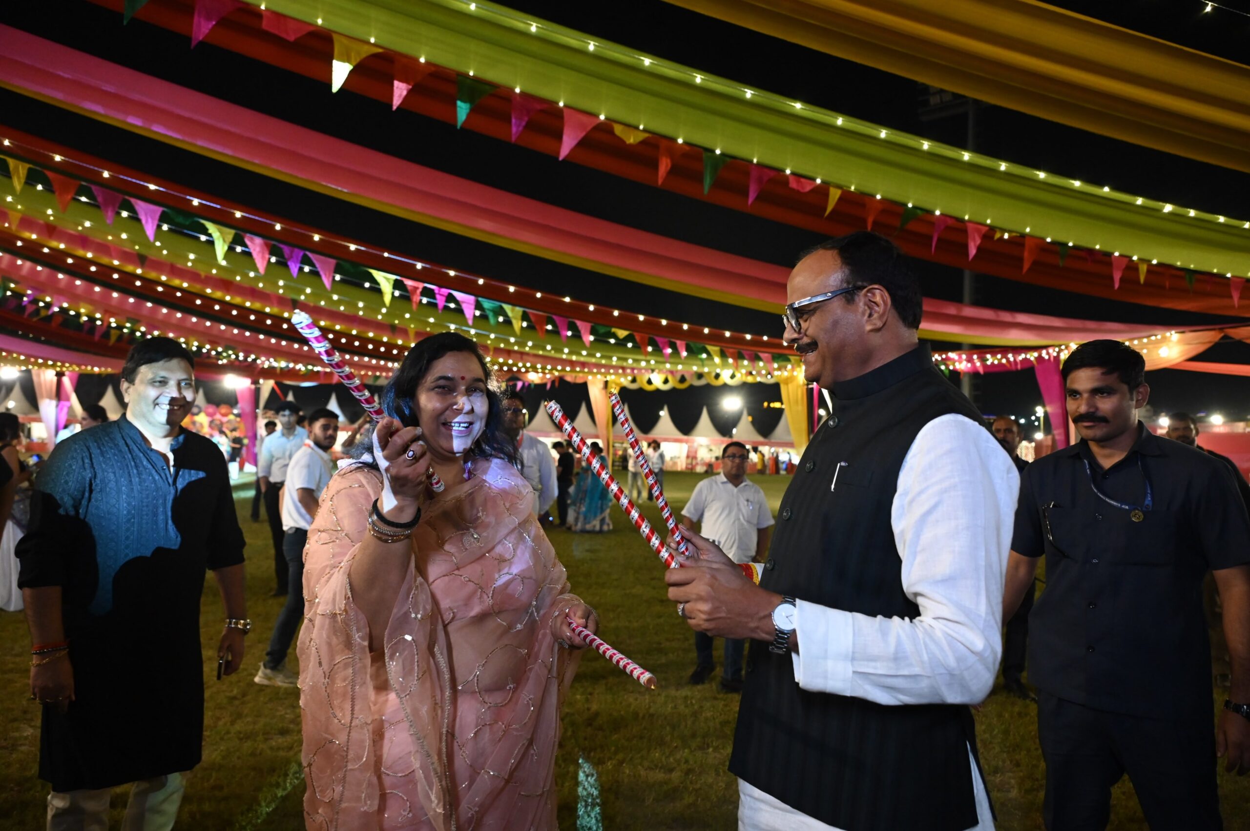 Brajesh Pathak Lucknow Garba Utsav