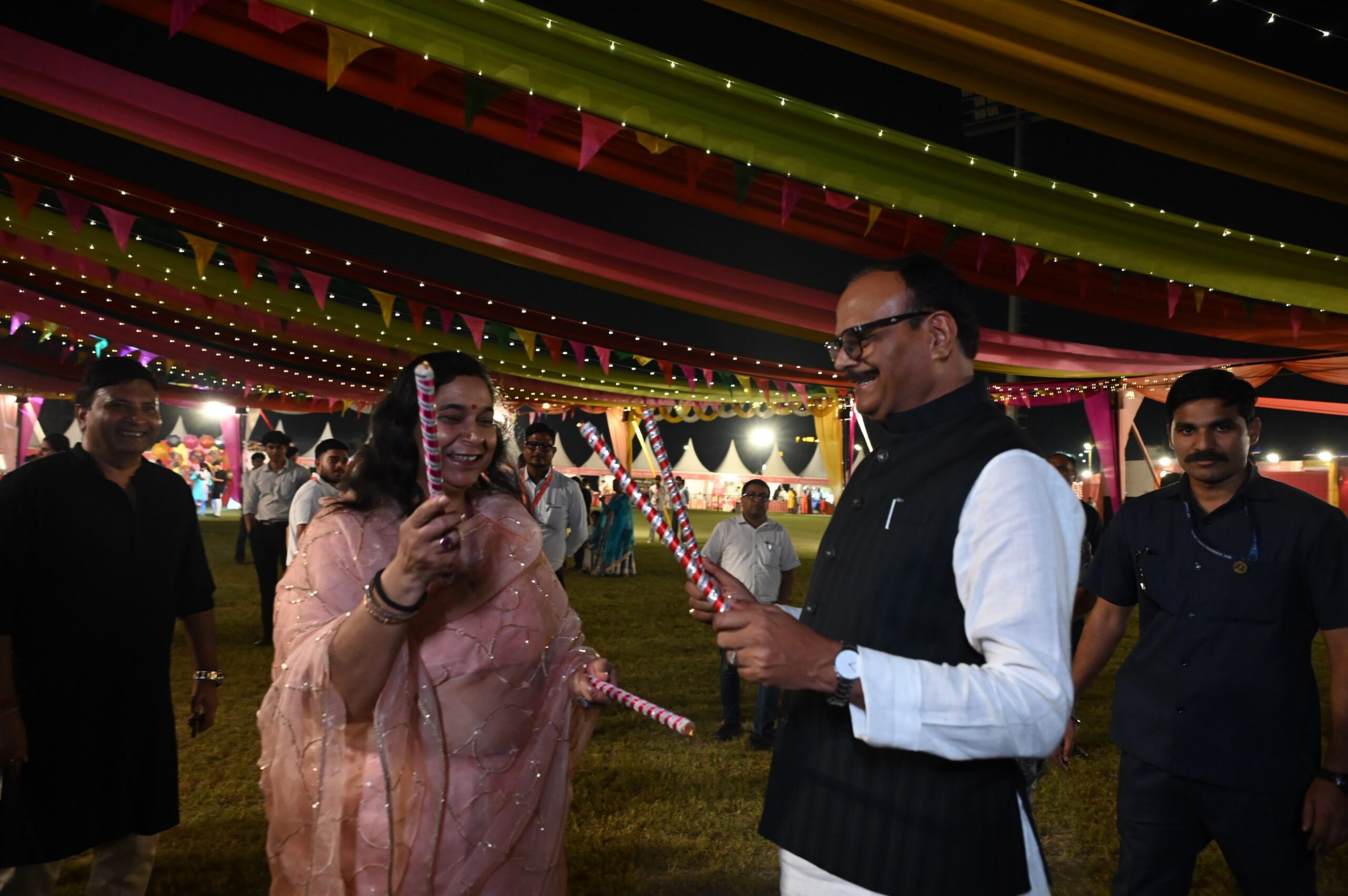 Brajesh Pathak Lucknow Garba Utsav