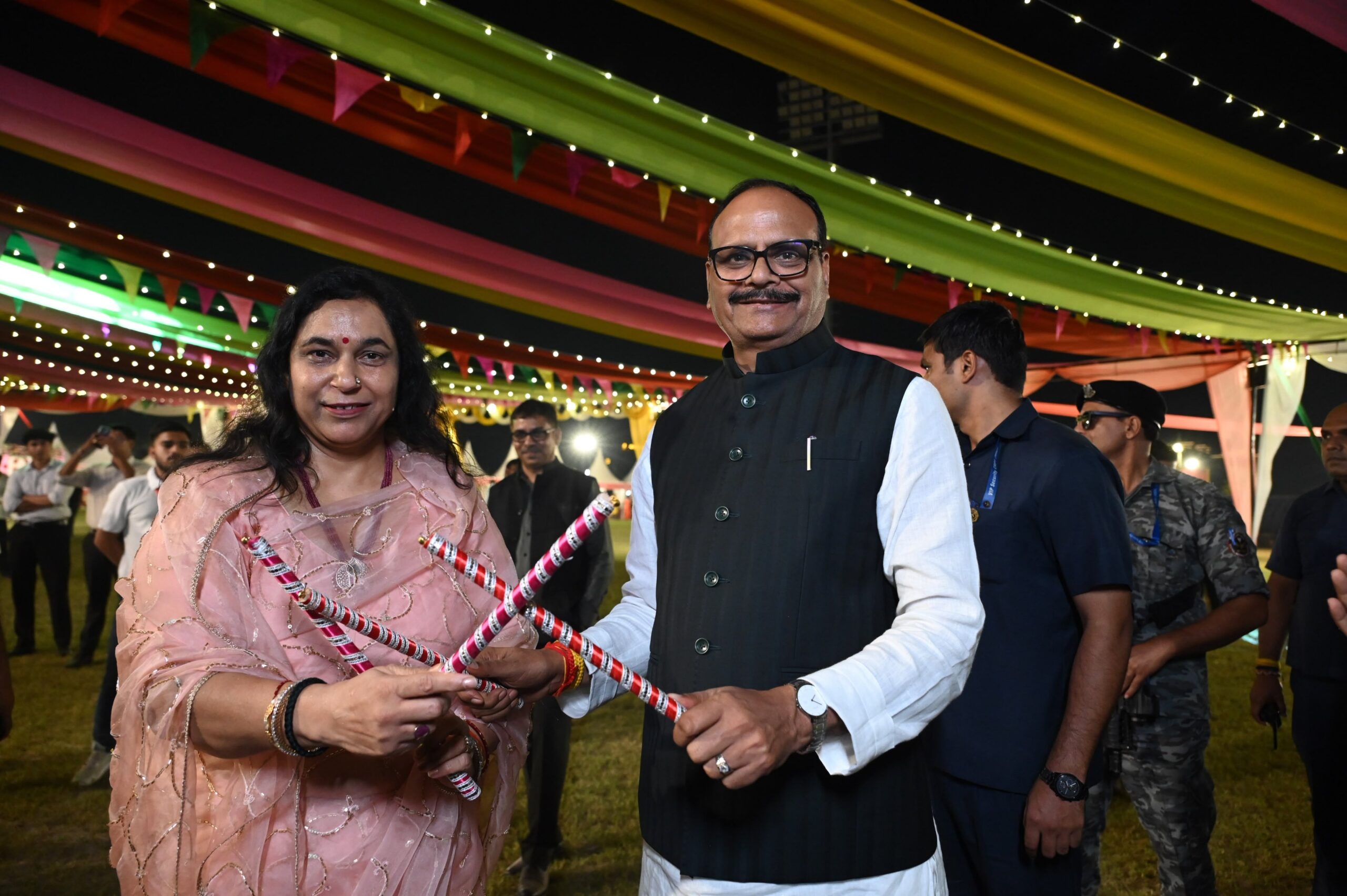 Brajesh Pathak Lucknow Garba Utsav
